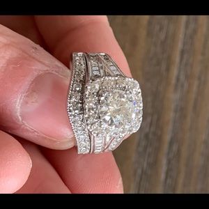 Neil Lane engagement ring &wedding band.